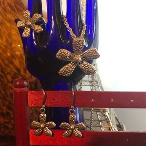 SILPADA STERLING SILVER FLOWER SET RARE EUC